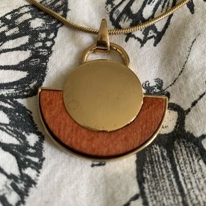 Boho gold sun necklace